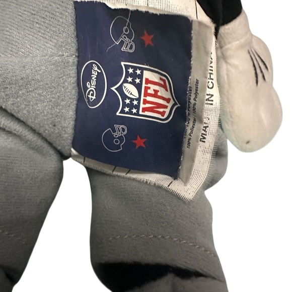 Disney Mickey Mouse Plush in Black and Gray - Picture 4 of 4